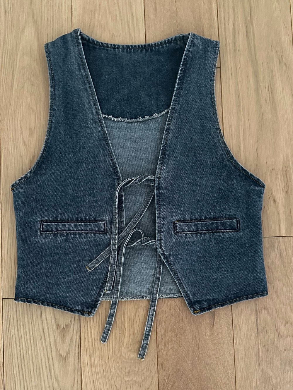 Jean vest size small